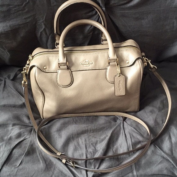 Coach Handbags - Taupe Bennett Coach purse
